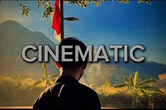 create cinematic video for social media