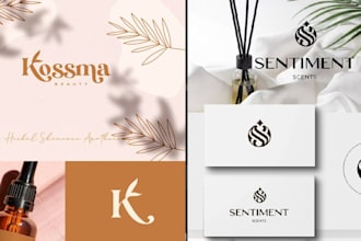 do beauty cosmetic spa yoga skincare logo design