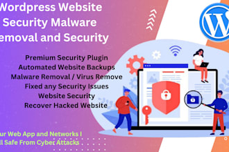 do wordpress website security malware removal and security setup