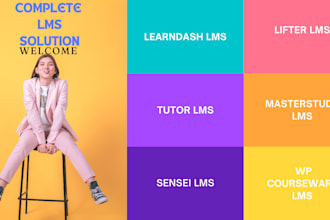 setup lmses like learndash lifter tutor masterstudy etc