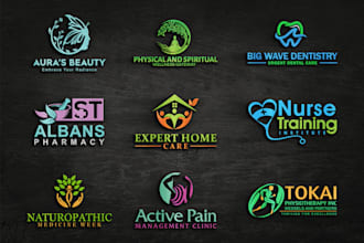 healthcare, medical, homecare, lab, pharmacy and dental logo