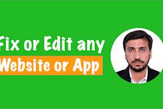 fix or edit any website or application