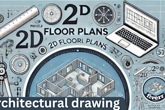 draw 2d floor plan, architectural drawing, autocad drafting draftman house plans