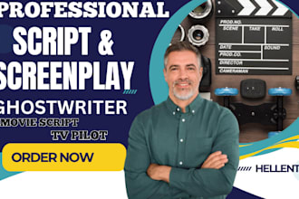 write your feature screenplay, TV pilot or short film script