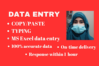 do data entry typing work job,ms excel data entry,copy paste