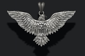 sculpt printable 3d bas relief medallion jewelry coin cnc ornament pendant model