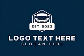 do elegant car wash automotive auto mobile modern detailing repair logo design