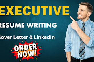 craft an ats optimized executive resume and linkedin profile