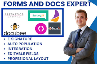 setup gosign  surveyjs aesthetics forms titan forms formdr docubee plumsail form