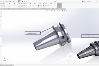 convert stl or obj file into step
