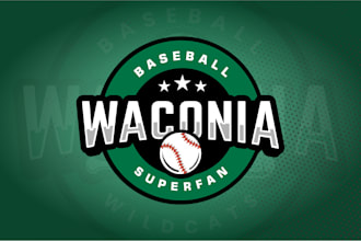 create sports team logo and sports event