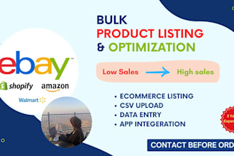 do bulk product listing add products to ebay amazon and shopify