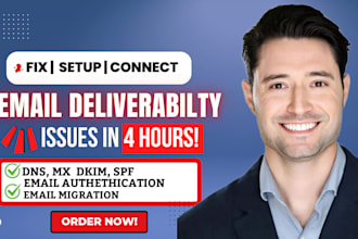 do email deliverability setup dns record dkim dmarc spf google workspace mailgun