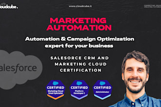 be your salesforce marketing cloud and CRM expert