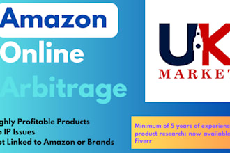 uk amazon online arbitrage retail arbitrage vat free products research