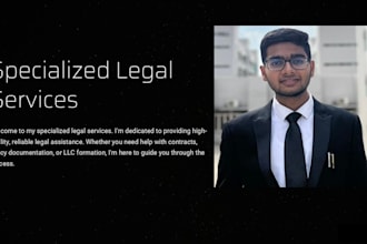 write legal contracts, agreement, nda, terms and conditions, privacy policy