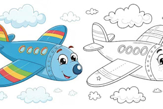 kids activity coloring book pages, amazon kdp coloring book