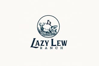 design attractive ranch logo