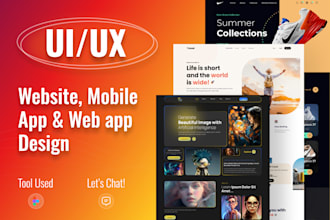 do website ui design app ui dashboard ui uiux designer in figma