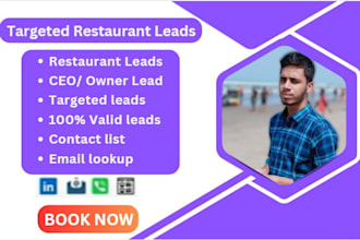 provide quality, verified restaurant leads and fast, accurate data entry