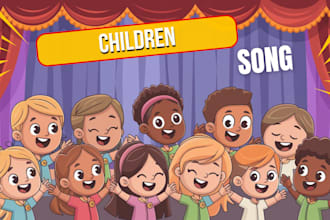 produce songs, fun music for children and lullabies