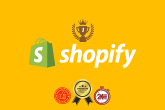 redesign, rebuild or revamp existing shopify store, shopify website