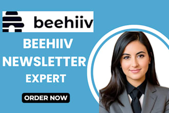 setup beehiiv account beehiiv newsletter template design beehive landing page