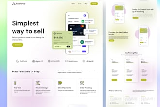 convert figma xd to wordpress with elementor pro, landing page or wordpress form