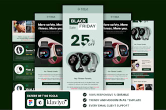design figma, klaviyo and mailchimp email newsletter design