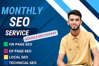 rank your website on google first page, monthly SEO services
