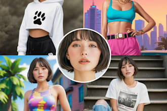 create ai character, custom face design, custom unique art