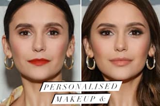 provide an expert makeup and hair transformation