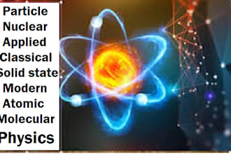 do particle, nuclear, applied, classical, solid state, modern and atomic physics