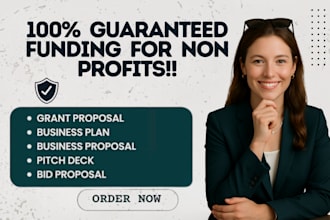 write a winning grant proposal, grant research, application and business plan