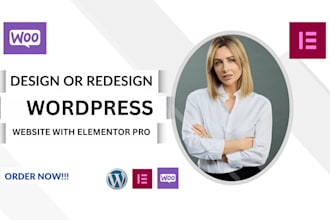 design, redesign, update, fix, edit, copy clone or revamp wordpress website