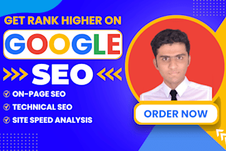 optimize website onpage technical SEO service wordpress shopify wix squarespace