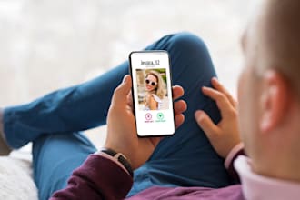 develop custom dating app, tinder dating app, social chat app, messaging app