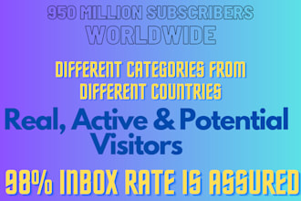 do bulk email blast, email marketing and email marketing campaign