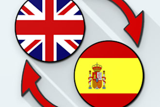 translate english to spanish
