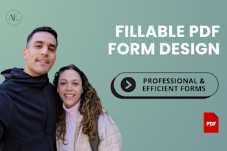 convert your documents into professional fillable PDF forms