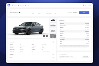 build car marketplace app, car sharing app, car auction app