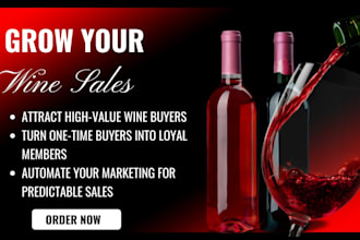 build a luxury wine marketing strategy and wine sales funnel for wineries