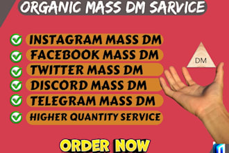 do instagram mass dm facebook mass dm telegram mass dm outreach instagram dms