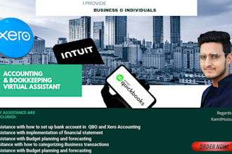 be your virtual bookkeeping assistant or qbo pro advisor