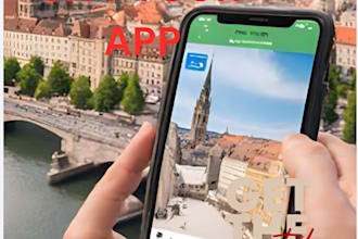 build city tour app, mountaineering app, tourism app, travel app, resort app