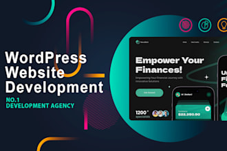 wordpress website development, design or redesign wordpress site