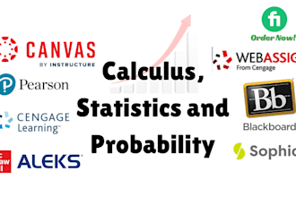 tutor online calculus, statistics and probability
