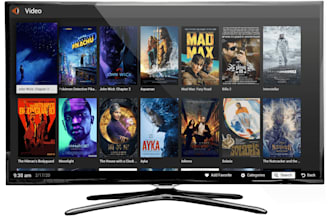 develop iptv app, ott app, livestream tv app for smart tv with subscription