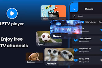 build ibo player, iptv player, tivimate, smarter pro, webtv player for samsung