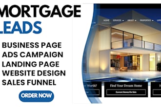 mortgage leads mortgage broker mortgage website mortgage landing page mortgage